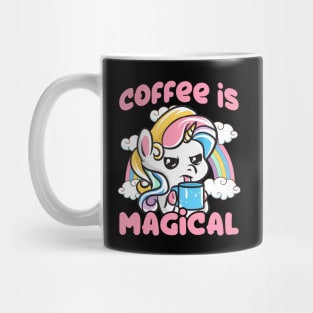 Coffee Is Magical Caffeine Unicorn Mug